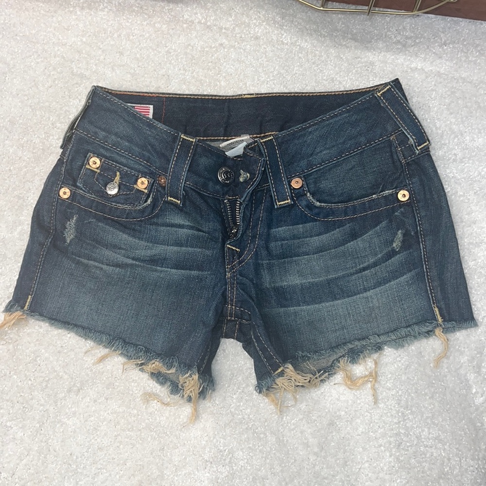 True Religion jean shorts